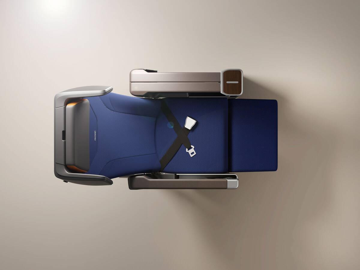 Asiento Recaro Aircraft Seating R4, presentado el 25 de agosto. Foto: Recaro Asiento Recaro Aircraft Seating R4, presentado el 25 de agosto. Foto: Recaro