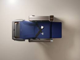 Asiento Recaro Aircraft Seating R4, presentado el 25 de agosto. Foto: Recaro