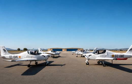 L�nea de vuelo de European Flyers. Foto: European Flyers