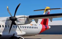 Imagen de archivo de un ATR 72-600 de Air Nostrum. Foto Air Nostrum