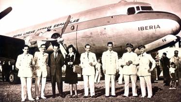 Primer vuelo Am�rica Latina de Iberia. Foto: Iberia