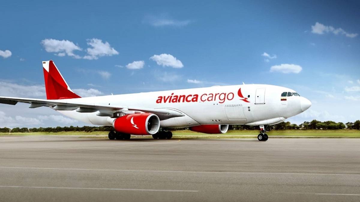 Aeronave de Avianca Cargo en pista. Foto: Avianca Aeronave de Avianca Cargo en pista. Foto: Avianca