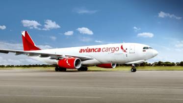 Aeronave de Avianca Cargo en pista. Foto: Avianca Aeronave de Avianca Cargo en pista. Foto: Avianca