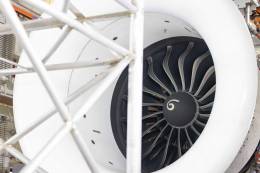 Imagen de archivo de un CFM LEAP-1A utilizado en la familia de aviones Airbus A320neo. Foto: CFM International
