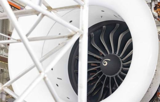 Imagen de archivo de un CFM LEAP-1A utilizado en la familia de aviones Airbus A320neo. Foto: CFM International