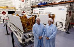 Airbus entrega el primer lote de los nuevos satélites OneWeb de Eutelsat. Foto: Airbus