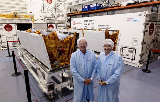 Airbus entrega el primer lote de los nuevos sat�lites OneWeb de Eutelsat. Foto: Airbus
