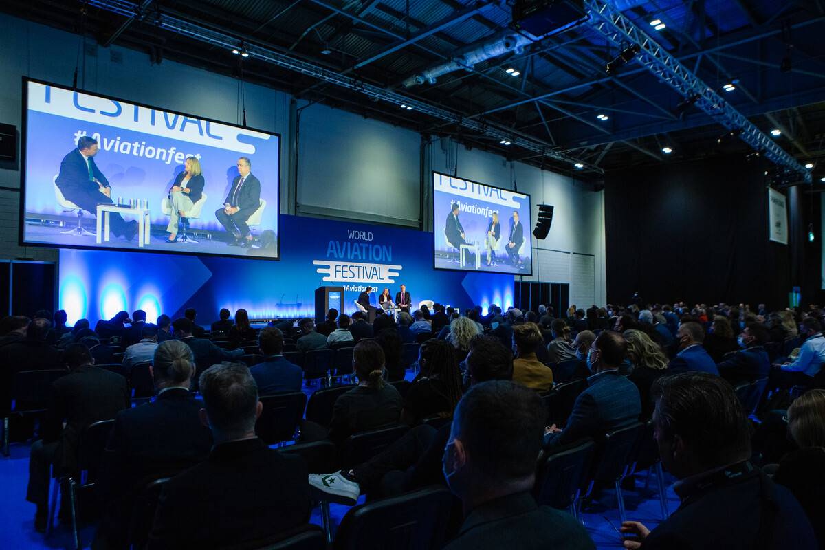 Imagen de archivo del World Aviation Festival. Imagen de archivo del World Aviation Festival.