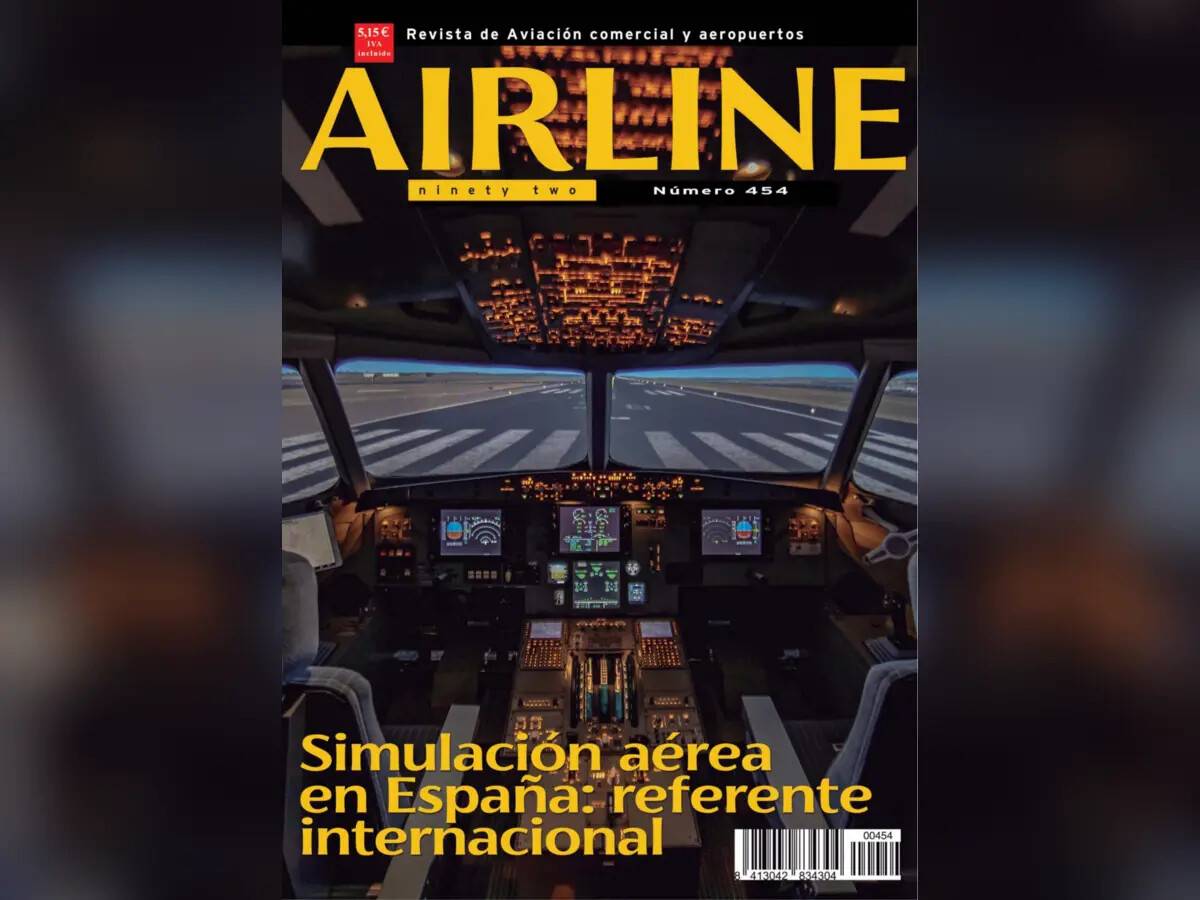Portada de la revista Airline Ninety Two 454, octubre de 2026. Portada de la revista Airline Ninety Two 454, octubre de 2026.