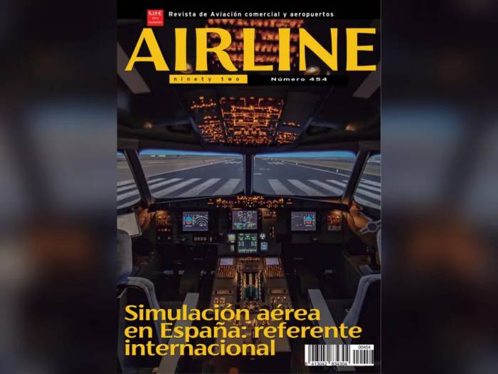 Portada de la revista Airline Ninety Two 454, octubre de 2026.