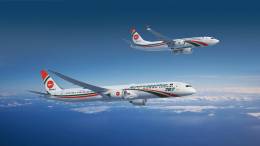 Aviones de Boeing con la librea de Biman Bangladesh Airlines. Foto: Boeing