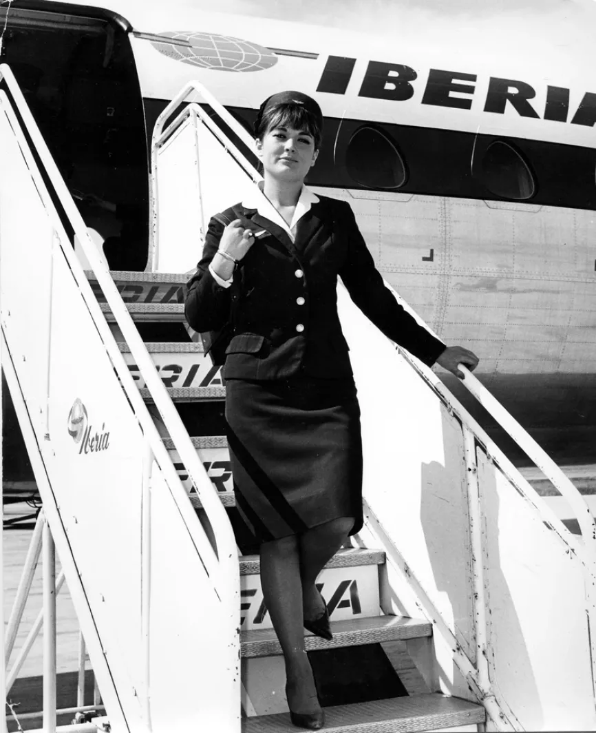 Años 1950. Foto: Iberia