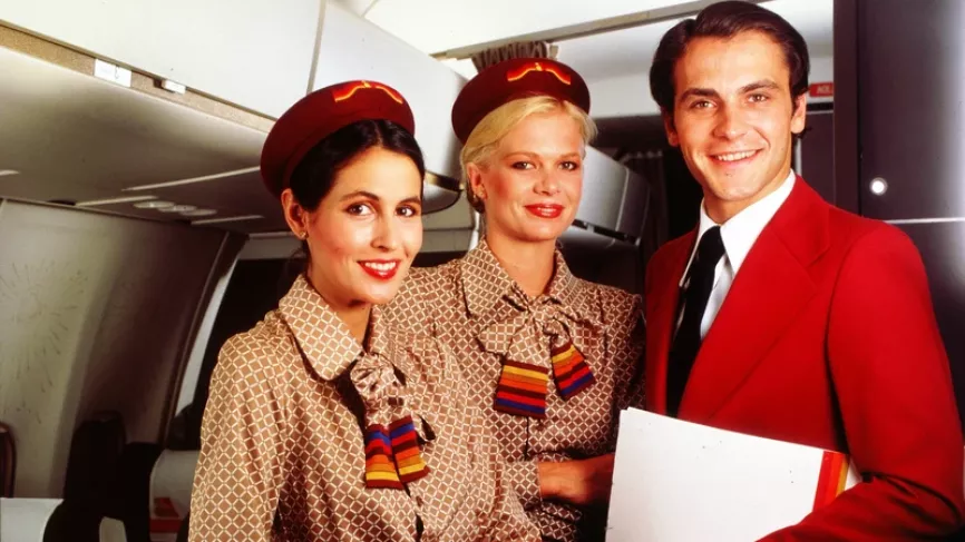 Años 1970-1980. Foto: Iberia