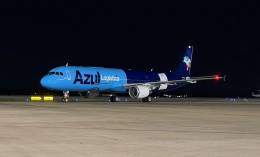 El nuevo A321F de Azul en el aeropuerto de Belo Horizonte. Foto:Azul
