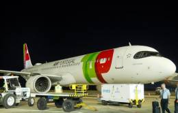 Primer vuelo de TAP a São Luiz. Foto: Asur Aeropuertos