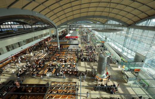 Interior del Aeropuerto de Alicante-Elche. Foto: Aena