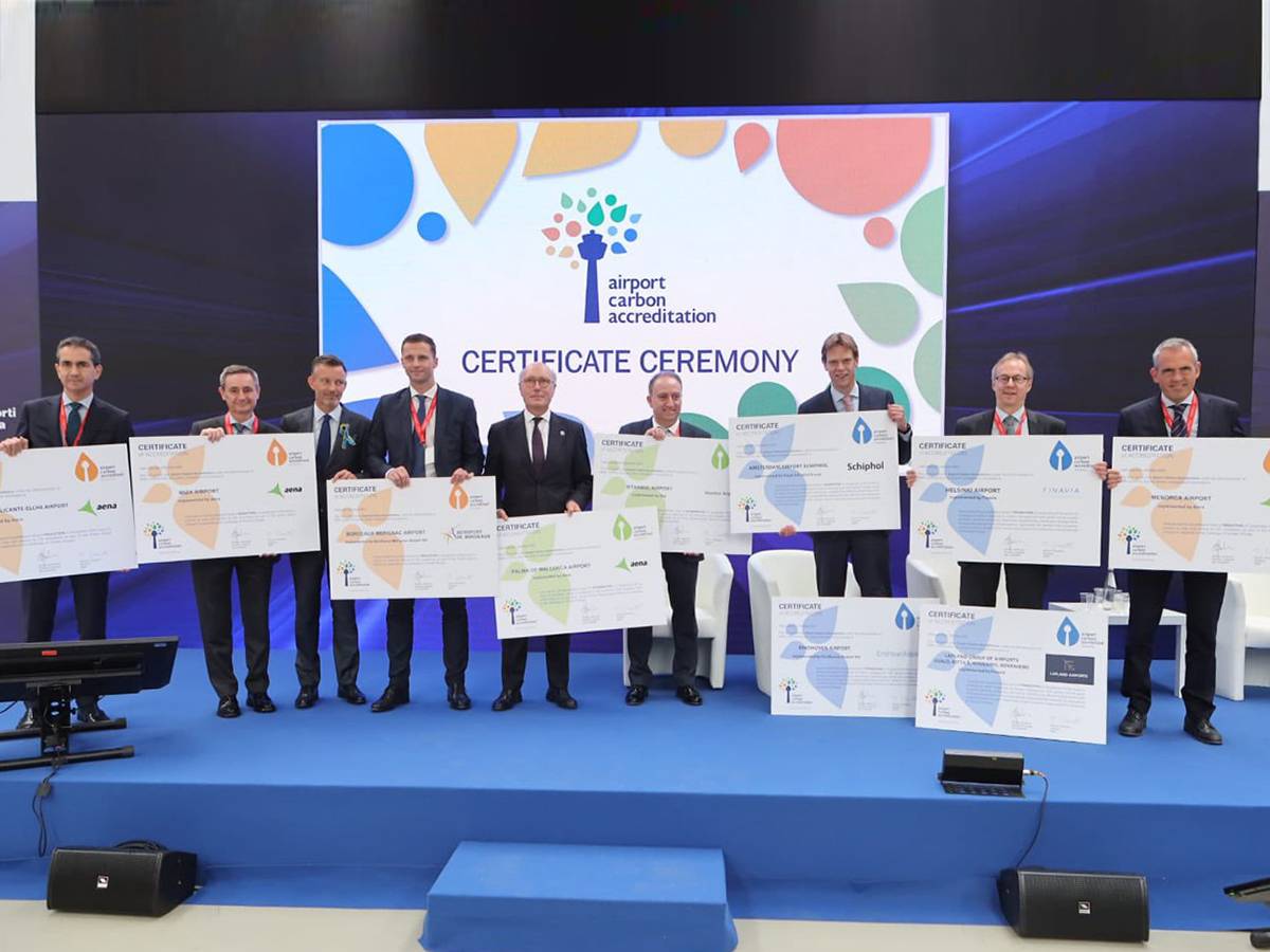 Airport Carbon Accreditation Ceremony 