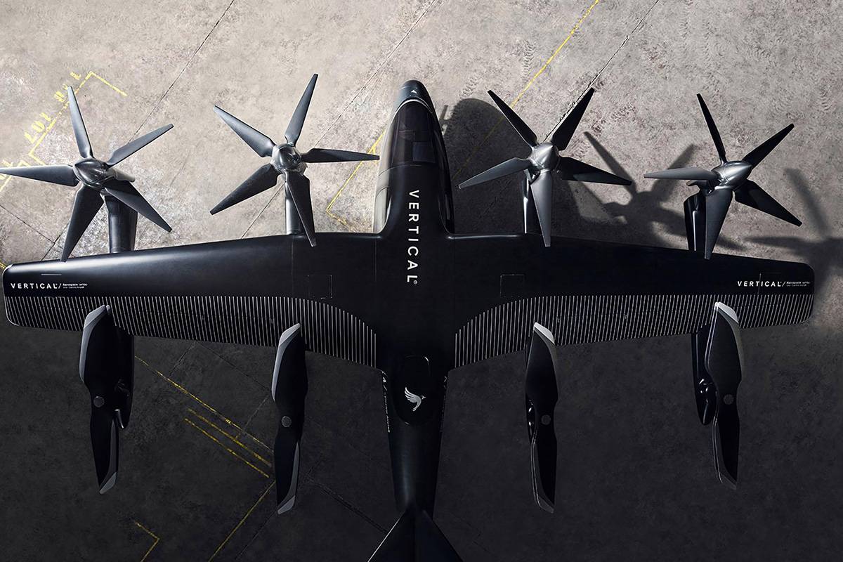 VX4, eVTOL de Vertical Aerospace.