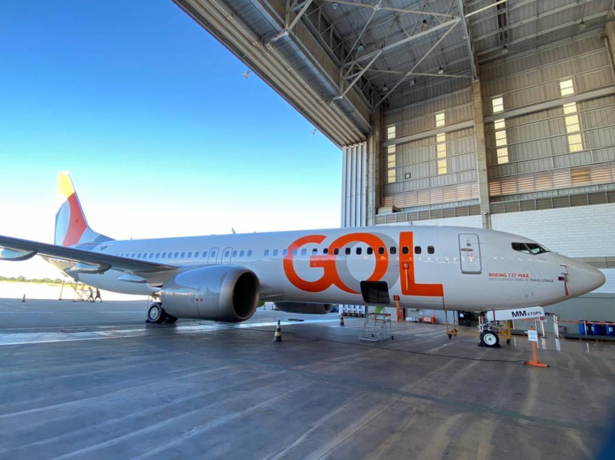 Avin de la aerolnea Gol.