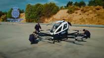 eVTOL eHang EH216 de la Polica Nacional espaola. Foto: Polica Nacional