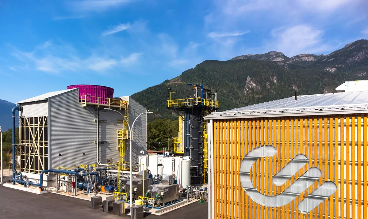 Instalaciones de Carbon Engineering en Canad. Foto: Carbon Engineering