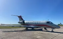 Embraer Legacy500 del Grupo de Inspeccin en Vuelo (GEIV) de la FAB.
