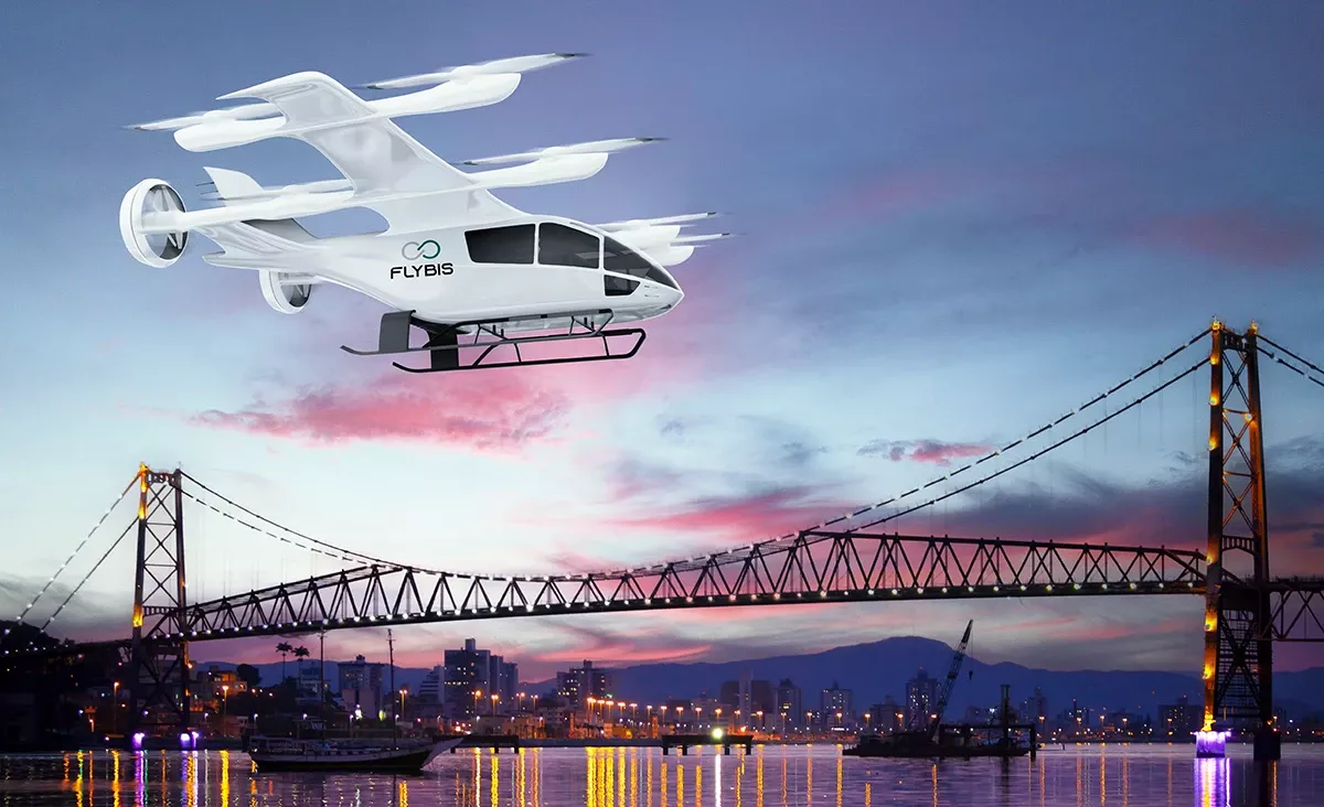  eVTOL de Eve Air Mobility. Foto: Eve Air Mobility