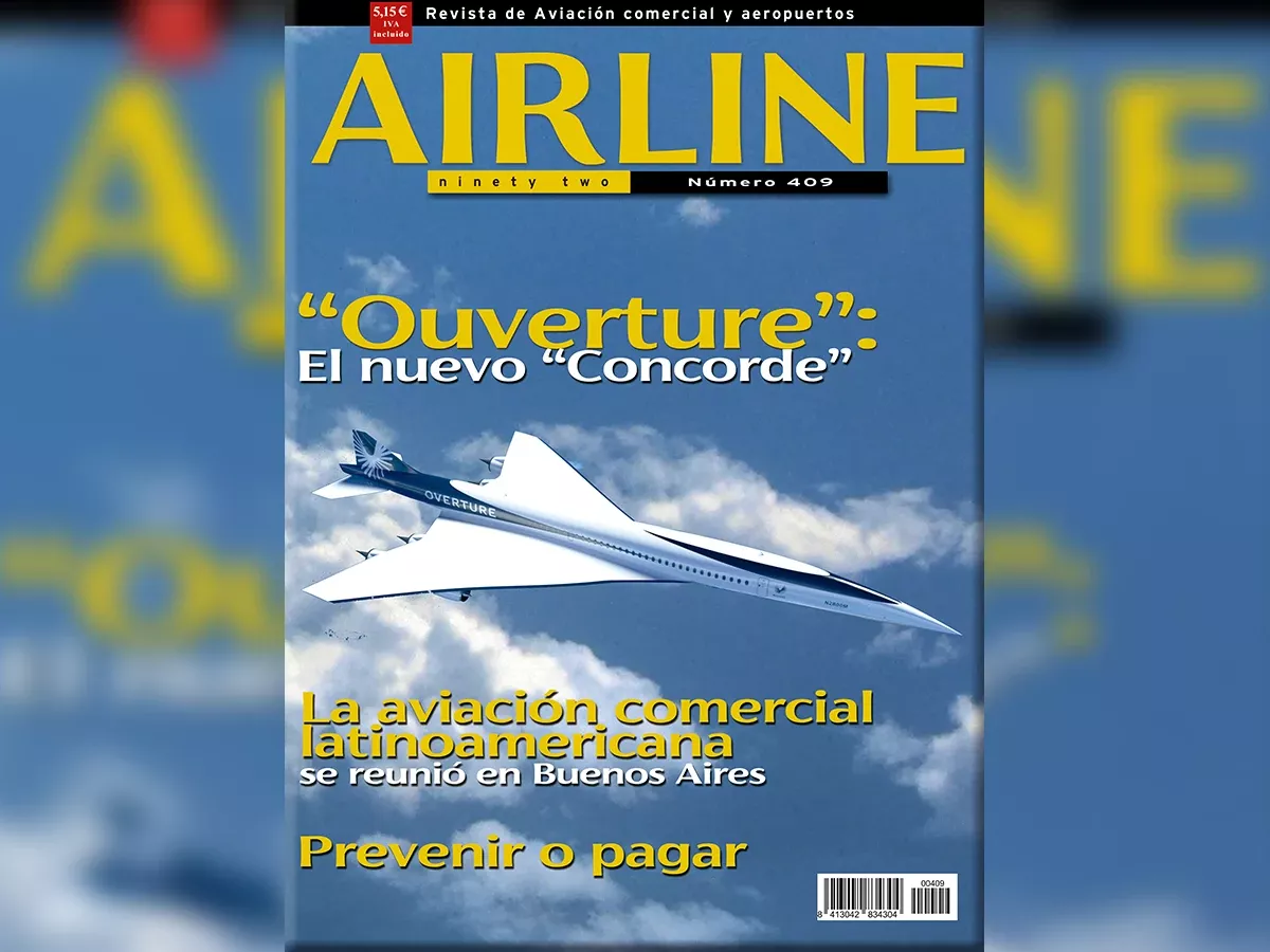 Portada del nmero 408 de la revista Airline Ninety Two de enero de 2022.