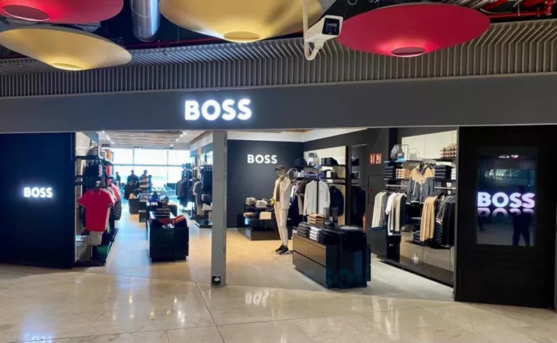 Nuevo local de Hugo Boss en la T4 del Aeropuerto Adolfo Surez Madrid-Barajas. Foto: Aena 