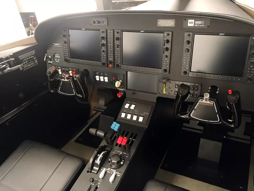 El simulador En-1000 de Aerotec.
