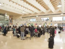 Zona de recogida de maletas en el Aeropuerto Tenerife Norte-Ciudad de la Laguna. Foto: Aena