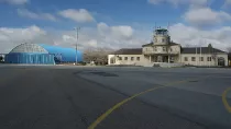 Enaire incorpora la navegacin satelital al Aeropuerto de Burgos. Foto: Enaire.