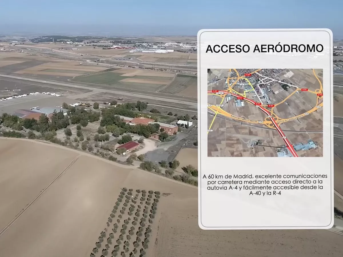 Aerdromo de Ocaa. Foto: SENASA