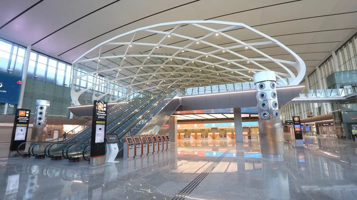 Interior de la nueva terminal de Ezeiza. Foto: AA2000