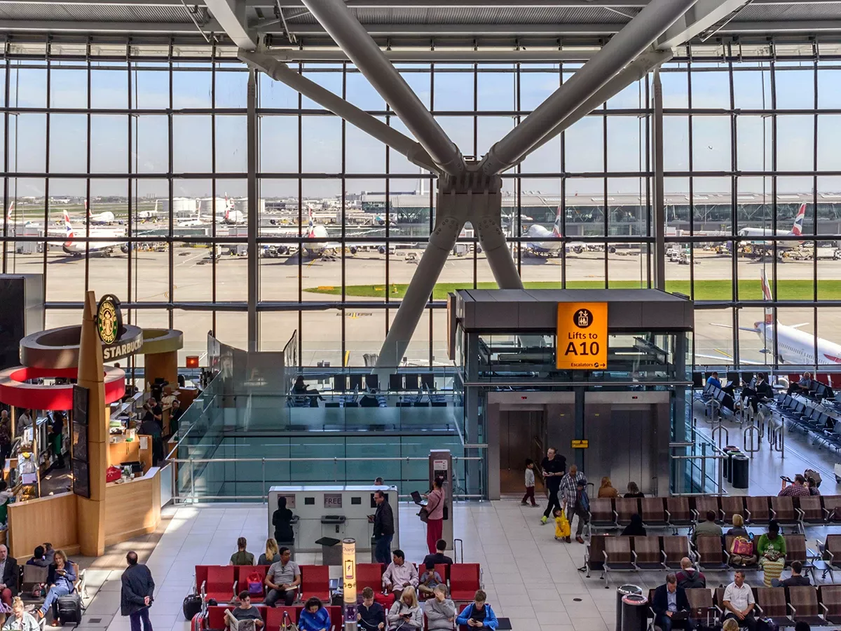 Terminal 5 del aeropuerto Londres-Heathrow. Foto: Iberia