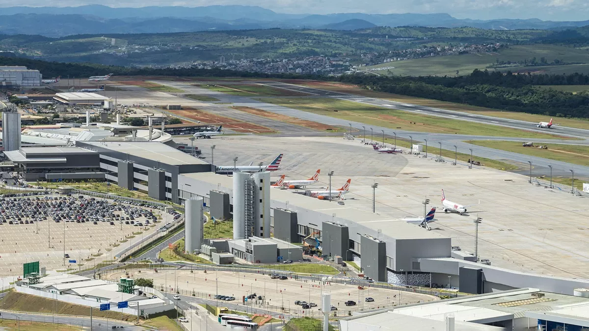 Aeropuerto internacional de Belo Horizonte. Foto: Sr.Jumento