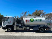 Air bp en el aeropuerto de Nelson, uno de los cinco nuevos emplazamientos en Nueva Zelanda. Foto: Air bp