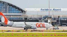 Avin de Gol en el Aeropuerto de Fortaleza.