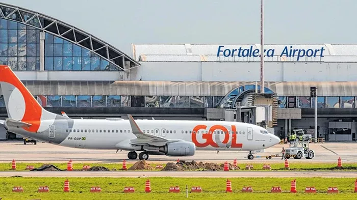 Avin de Gol en el Aeropuerto de Fortaleza.