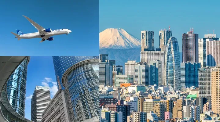 Los vuelos diarios sin escalas propuestos entre Houston y Haneda podrn mejorar las opciones de los consumidores para viajar a Tokio en 64 comunidades estadounidenses de 18 estados. Foto: United Airlines