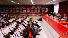 Apertura del curso acadmico 2023-24 de la escuela de pilotos Cesda. Foto: Cesda