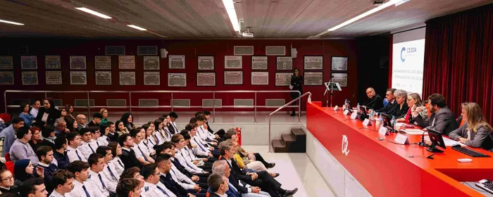 Apertura del curso acadmico 2023-24 de la escuela de pilotos Cesda. Foto: Cesda