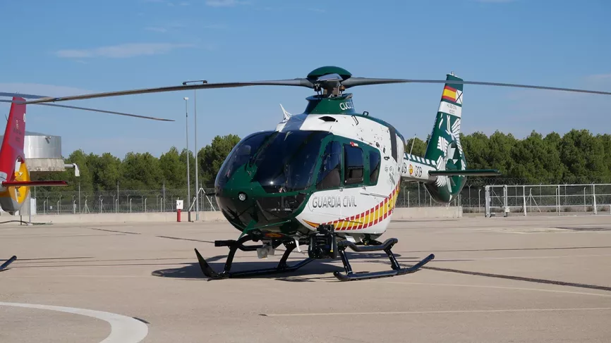 H135 de la Policia Nacional. Foto: Diego Gómez