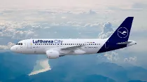 Airbus A319 con los colores de Lufthansa City Airlines. 