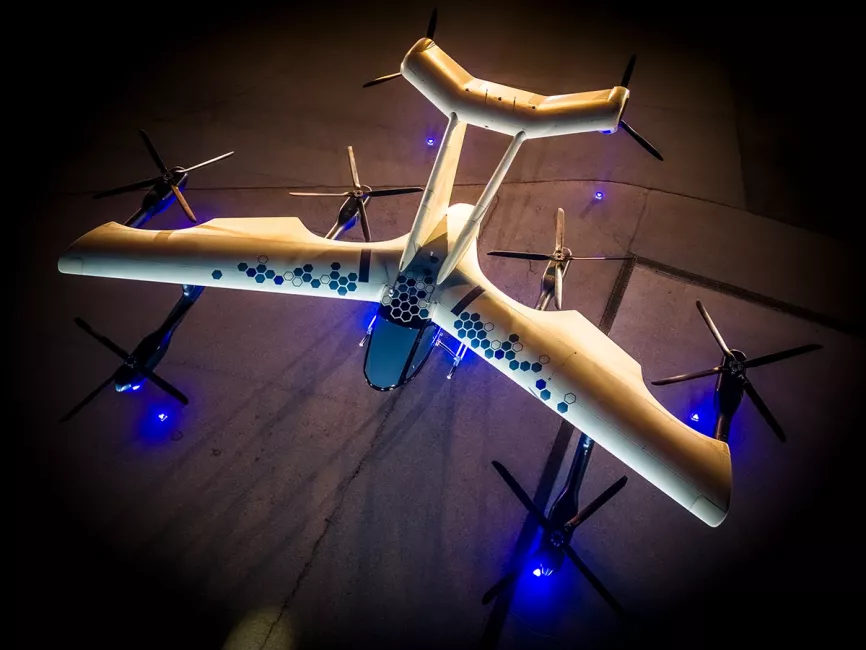 Prototipo CityAirbus NextGen. Foto: Airbus