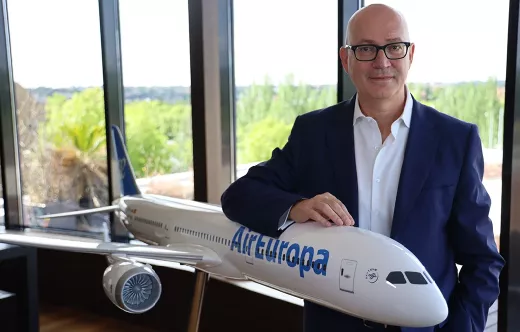 Nu�o de la Rosa, consejero delegado de Air Europa.