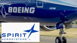 Logos de Boeing y Spirit AeroSystems.