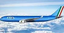 Avin de ITA Airways en vuelo.