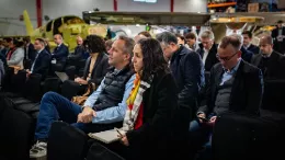 Imagen del pblico del evento Flying Into The Future of Business Aviation in Spain 2024 organizado por SPBAA. Foto: SPBAA