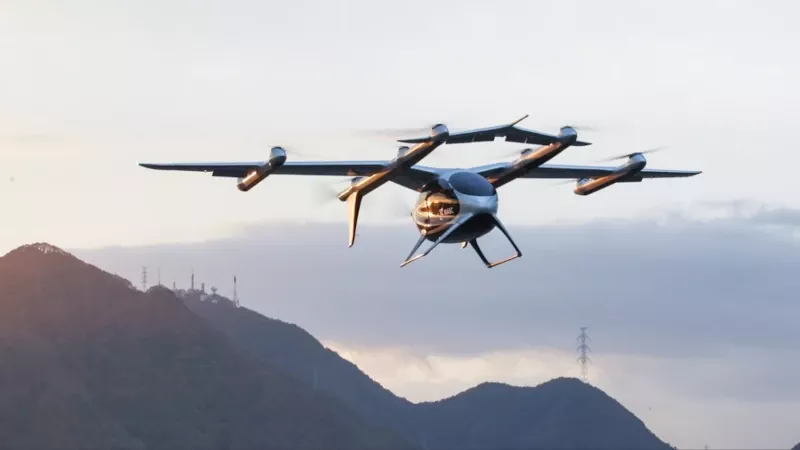eVTOL de AutoFlight en vuelo.